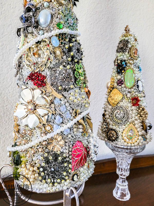 How To Make A Beautiful DIY Vintage Jewelry Tree